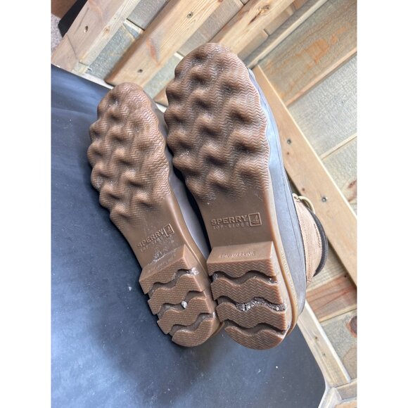 Sperry Men's Top-Sider Duck Boot Waterproof Brown Men Sz 9 STS14140 - Picture 7 of 8